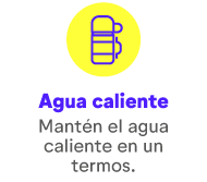 agua caliente