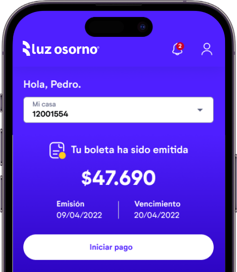 Teléfono Luz Osorno - Descarga App