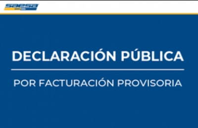 Facturación Provisoria