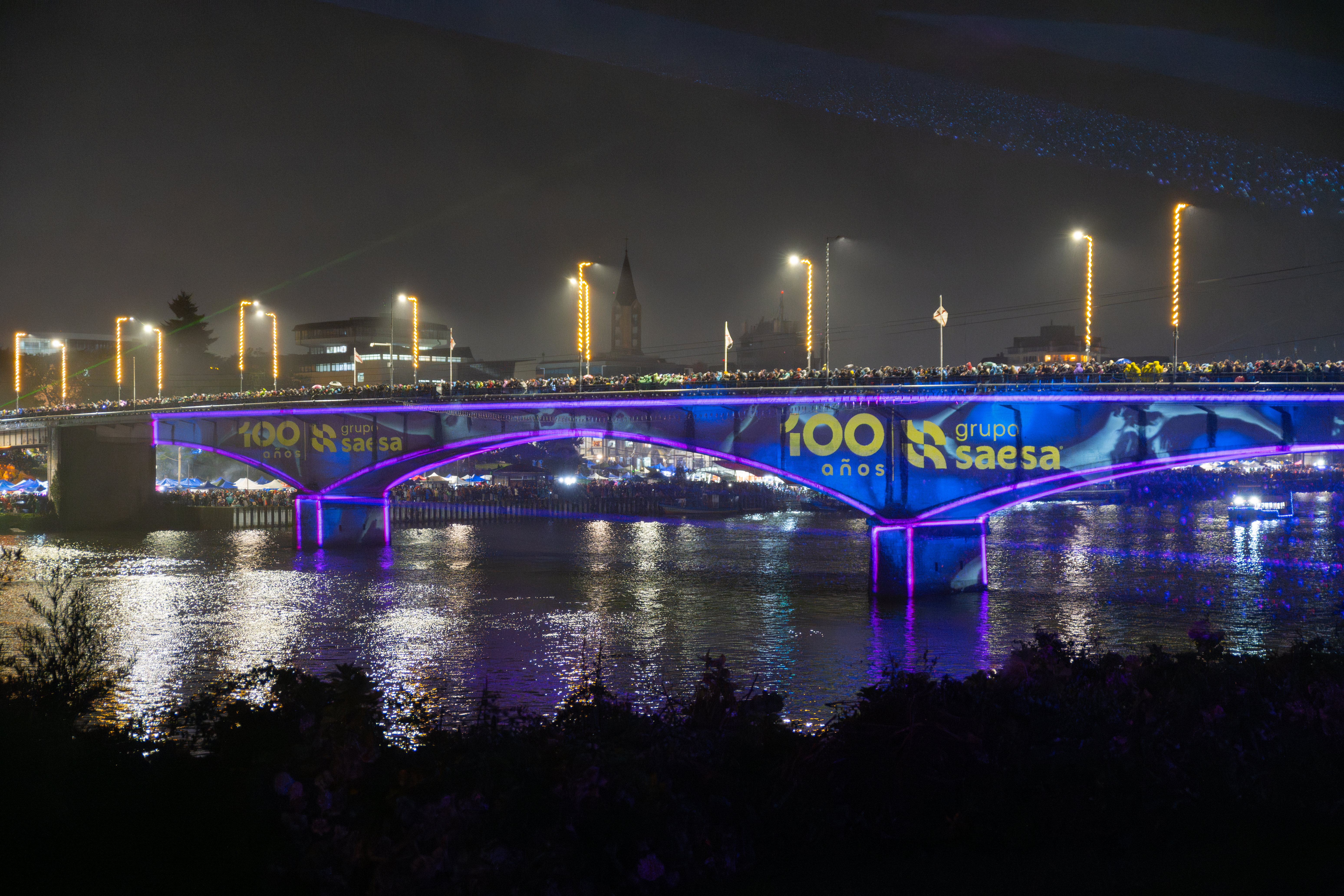 Grupo Saesa se suma a la Noche Valdiviana para celebrar sus 100 años de historia